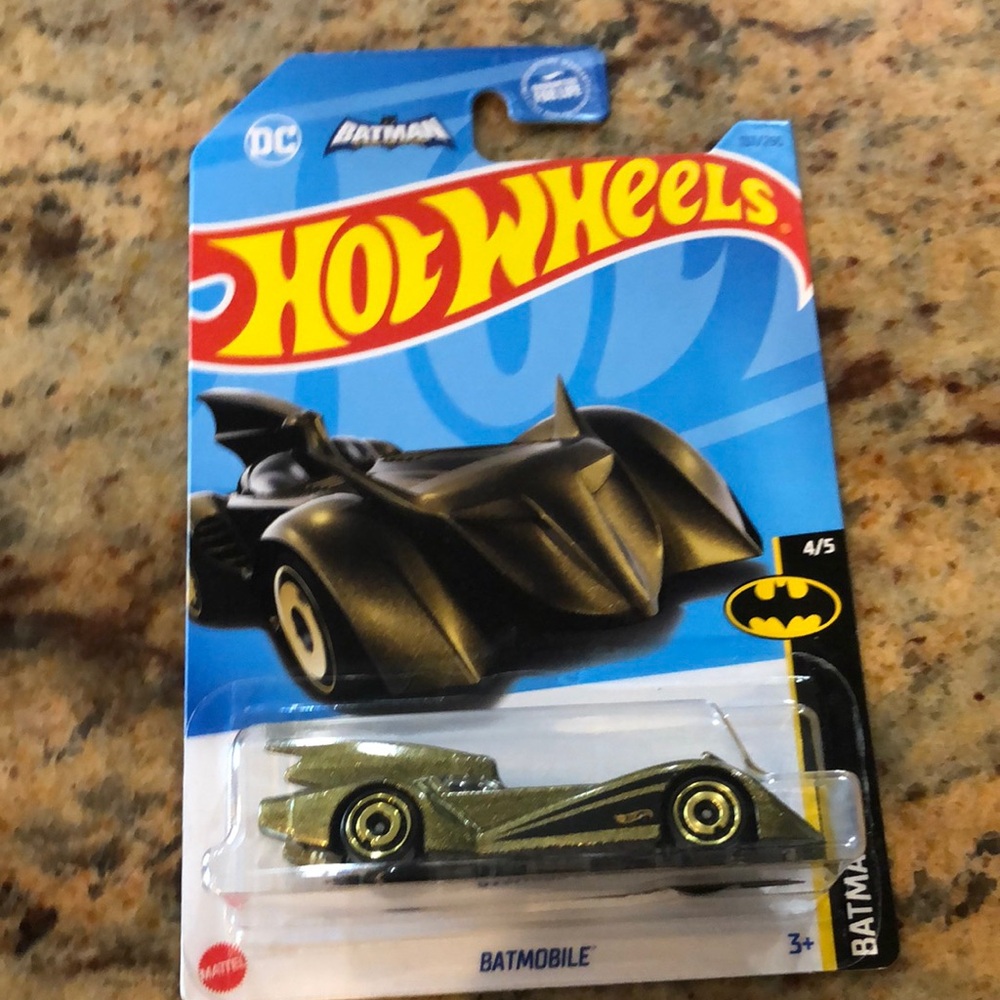 Batman, hot wheels, he brave and the bold error car BATMOBILE